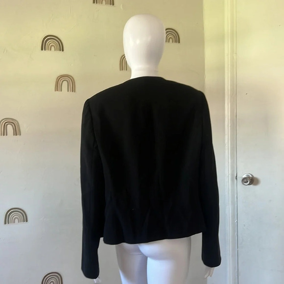Vintage Giorgio Armani Black Jacket Blazer | Medium - Picture 2 of 6
